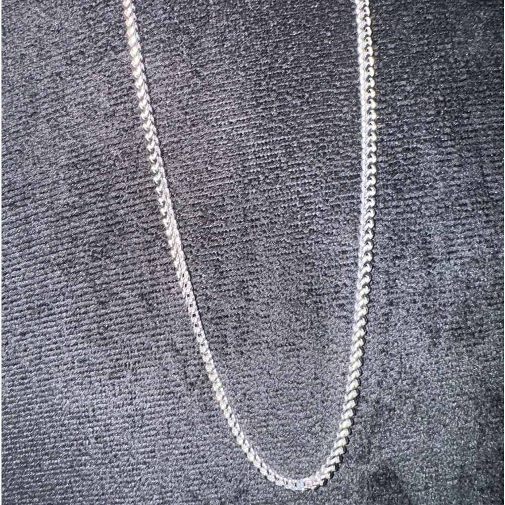 BRAND NEW 22” rhodium over 925 Sterling Silver from Italy 🇮🇹. 😍 FRANCO CUT